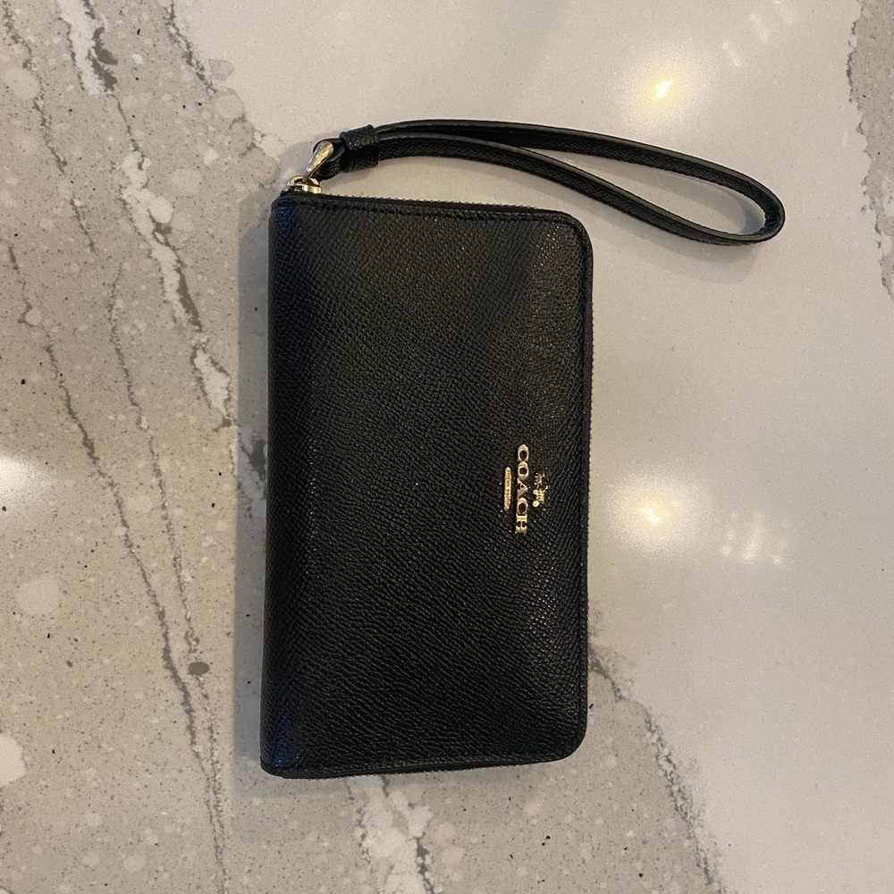Black Coach Wallet